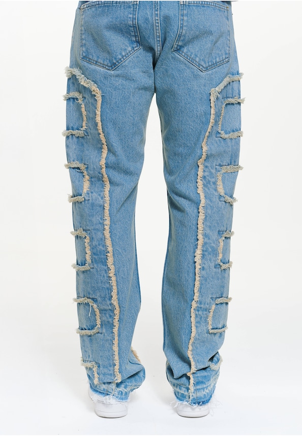 Kosa Destroyed Straight Jeans-1