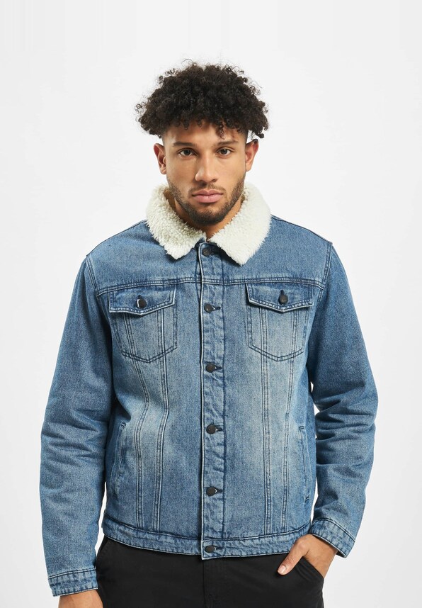 Brandit Sherpa Jeansjacken-2