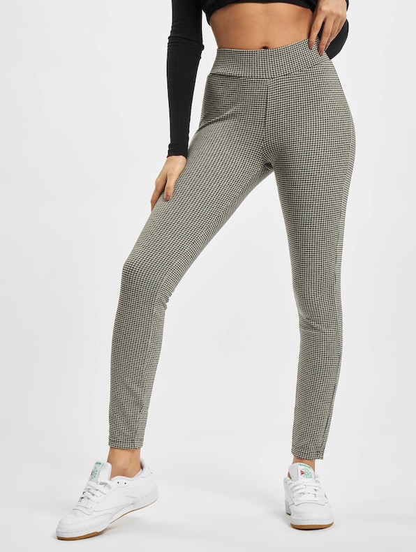 Ladies Vichy Check High Waist-2