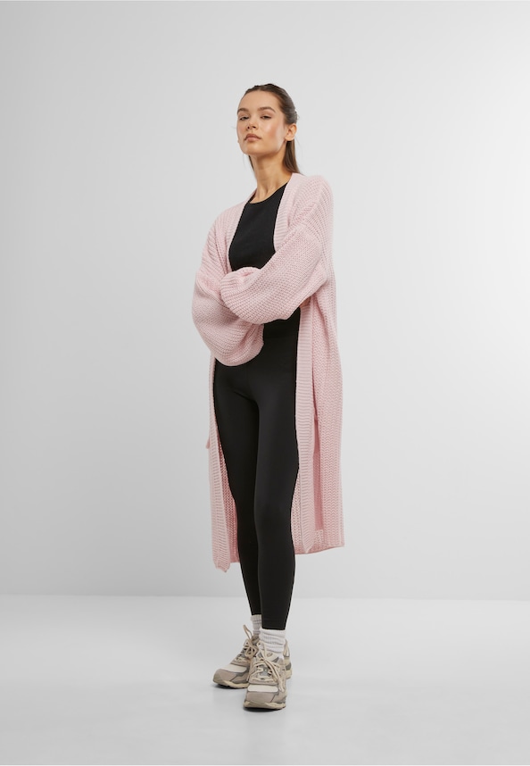 Cloud 5ive Longform Knit Cardigan with 2-Pockets-0