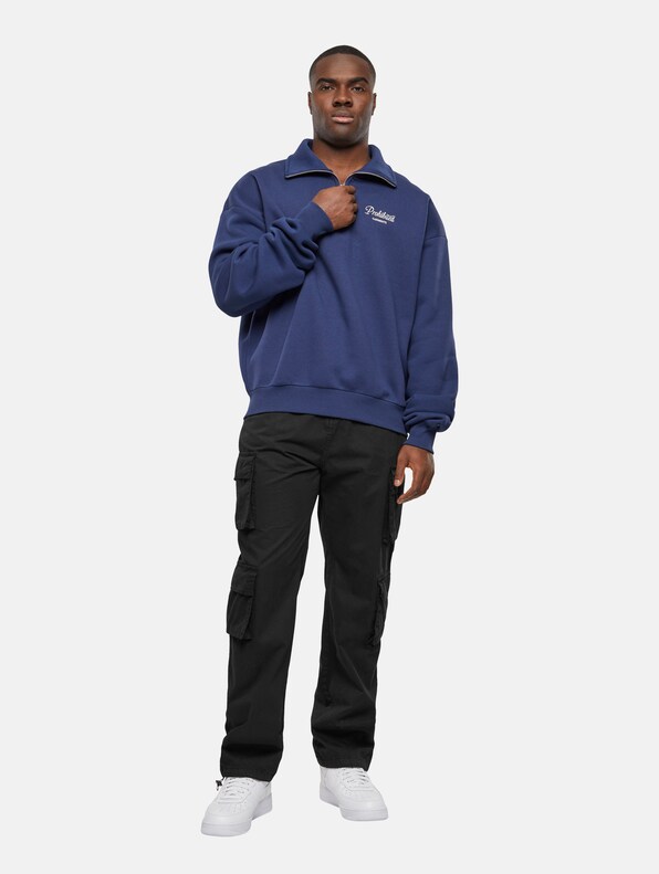 Prohibited PB Garment Half Zip Pullover-2