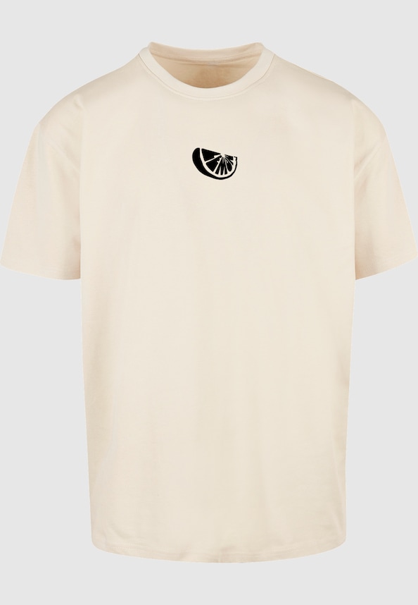Wording - Lemon Contour Heavy Oversize Tee-4
