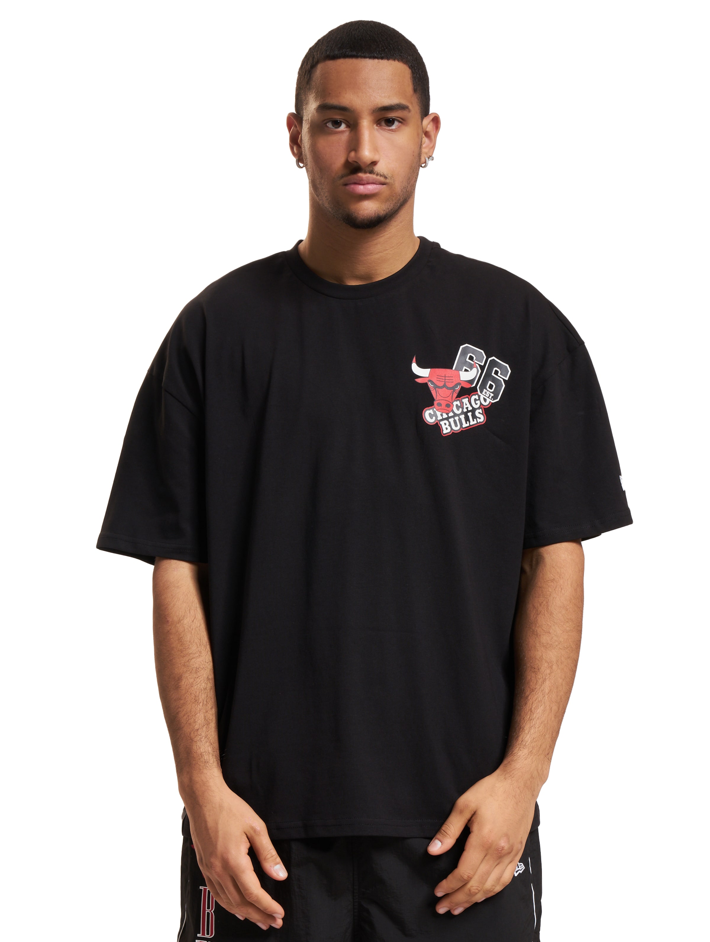 New Era T-Shirt Mannen op kleur zwart, Maat XXL