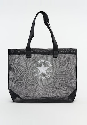 All Star Patch Print Mesh Tote