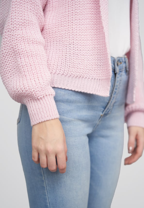 Open Oversized Knit Cardigan-5