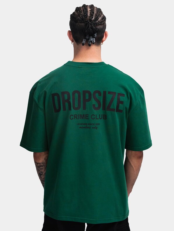 Dropsize Heavy Oversize Crime Club T-Shirts-1