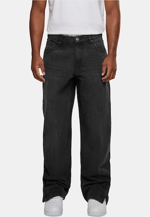 Heavy Ounce Straight Fit Zipped Jeans