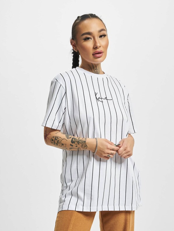 Small Signature Oversize Essential Pinstripe-2
