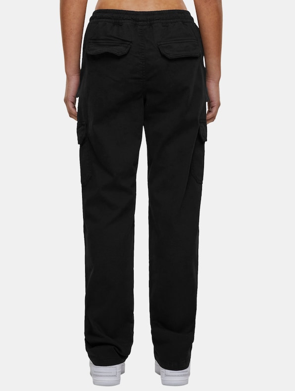 Ladies High Waist Twill-1