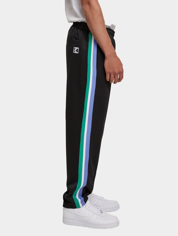 Small Signature Straight Leg Trackpants black/multic0lor-3