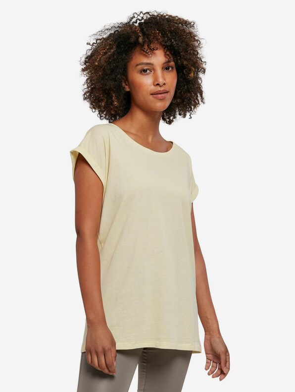 Ladies Extended Shoulder Tee-0