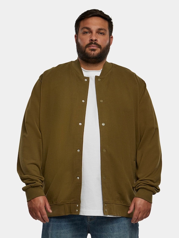 Ultra Heavy Solid College Jacket-2