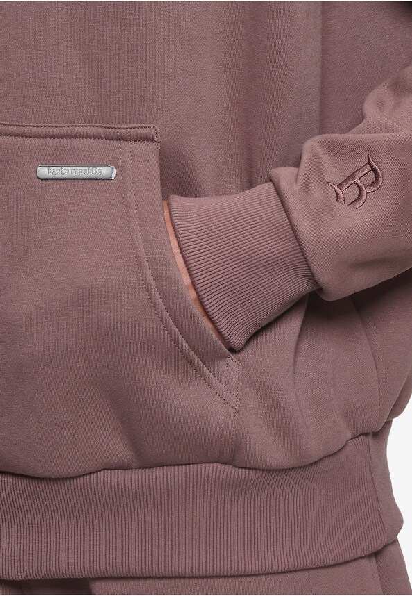 SUPER HEAVY BLANK HOODIE-6