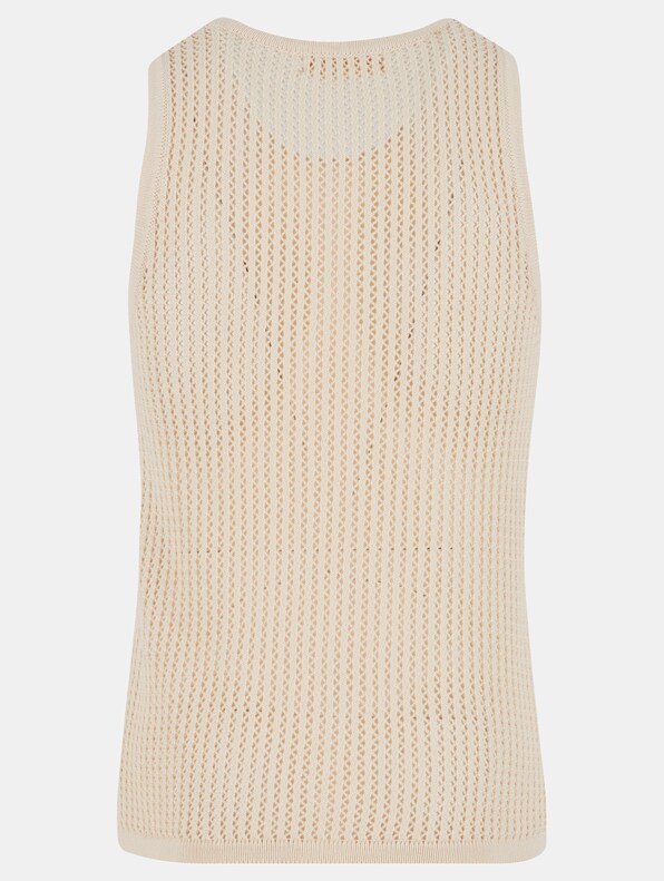 Oversized Mesh Knit Tanktop-5