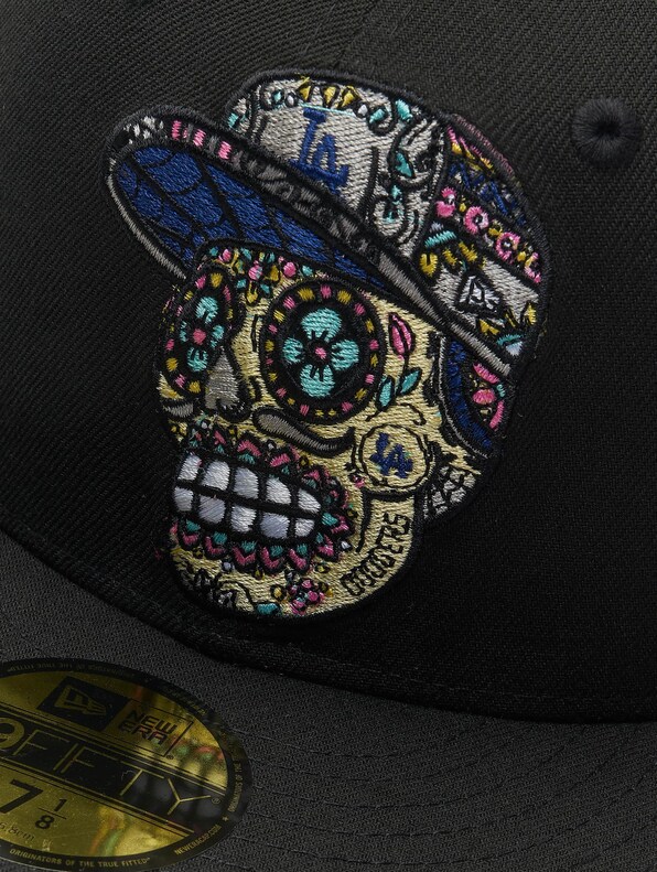 Los Angeles Dodgers Skull Poly 59Fifty-5