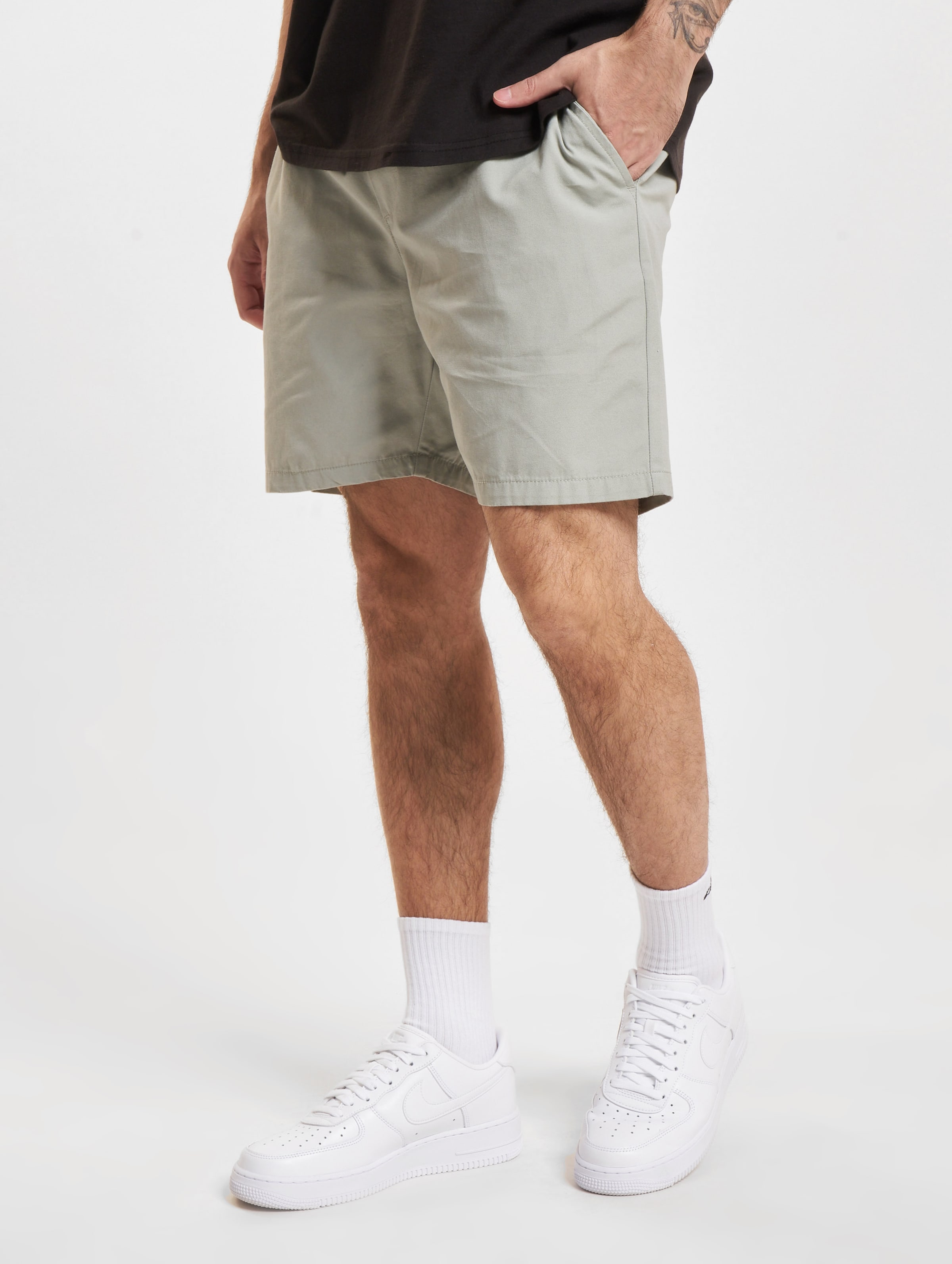 Only & Sons Tel Life 0119 Shorts Mannen op kleur grijs, Maat XS