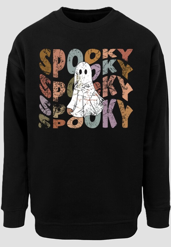 Halloween - Spooky Ghost Crewneck-2