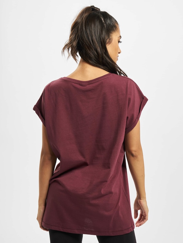 Urban Classics Ladies Extended Shoulder T-Shirt-5