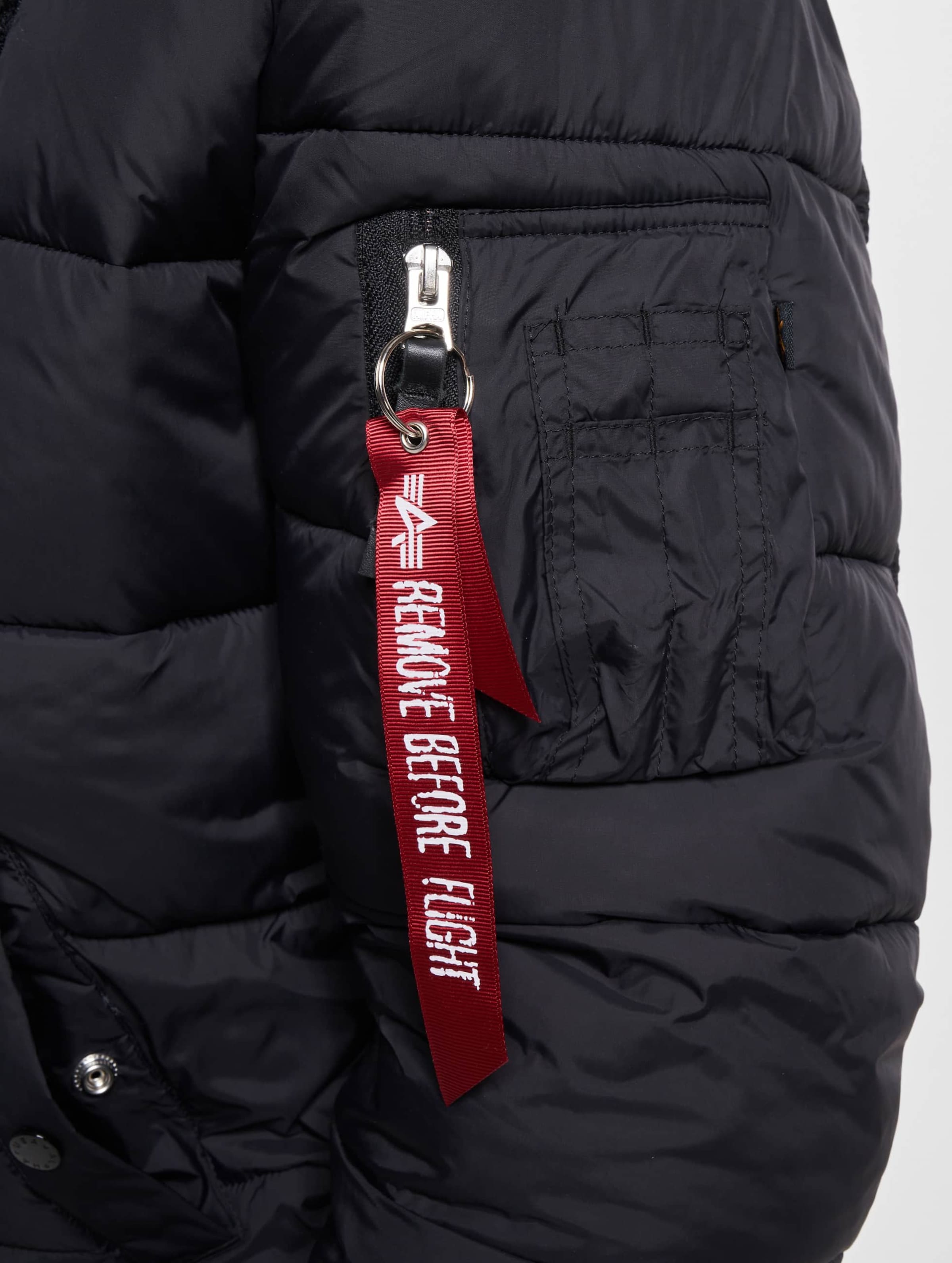 Alpha Industries MA 1 ZH Back Print Puffer Jacket