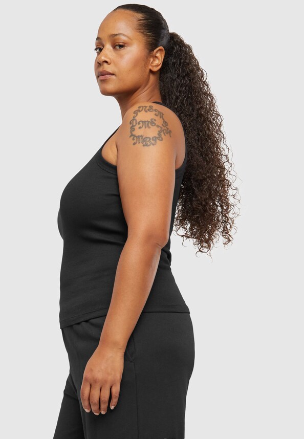 Ladies Racer Back Rib Top-11