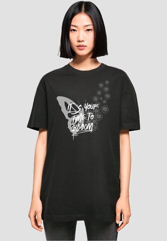 Ladies It´s Your Time To Bloom Oversized Boyfriend Tee