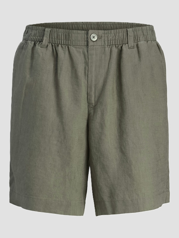 Jack & Jones Bill Lawrence Linen Shorts-4