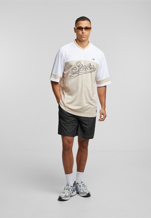 Starter V-Neck Mesh Tee-2
