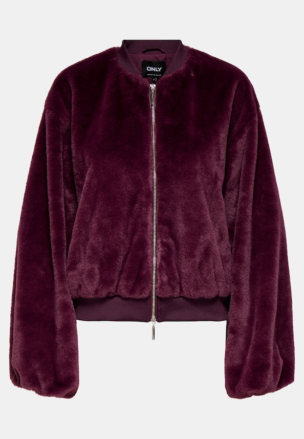 ONLDANA LIFE FAUX FUR BOMBER CC OTW-0