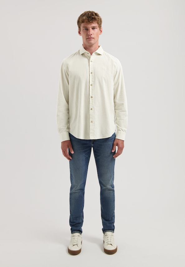 Roul Shirt Washed Ribcord-2