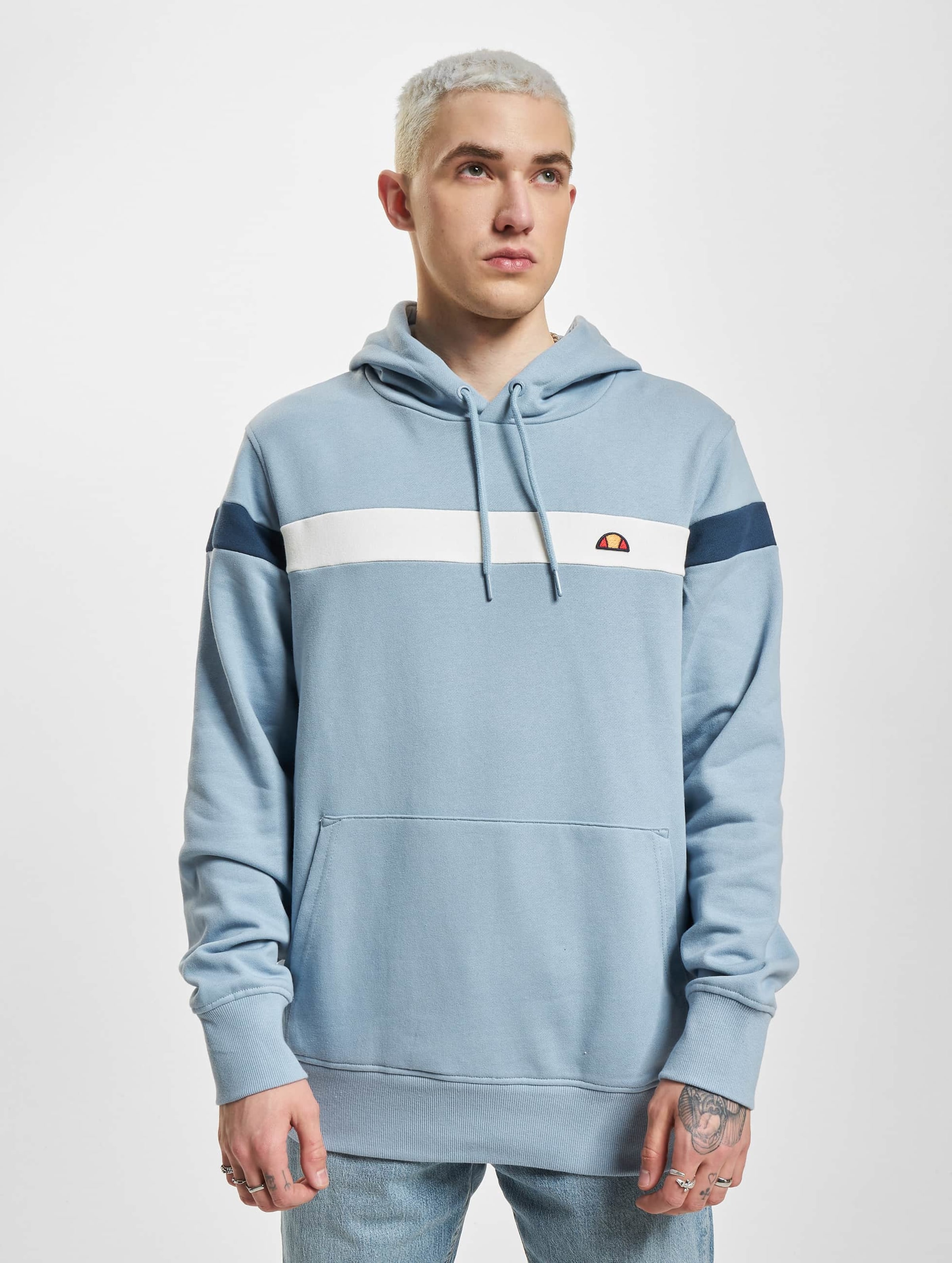 Ellesse mazarino colour deals block overhead hoodie