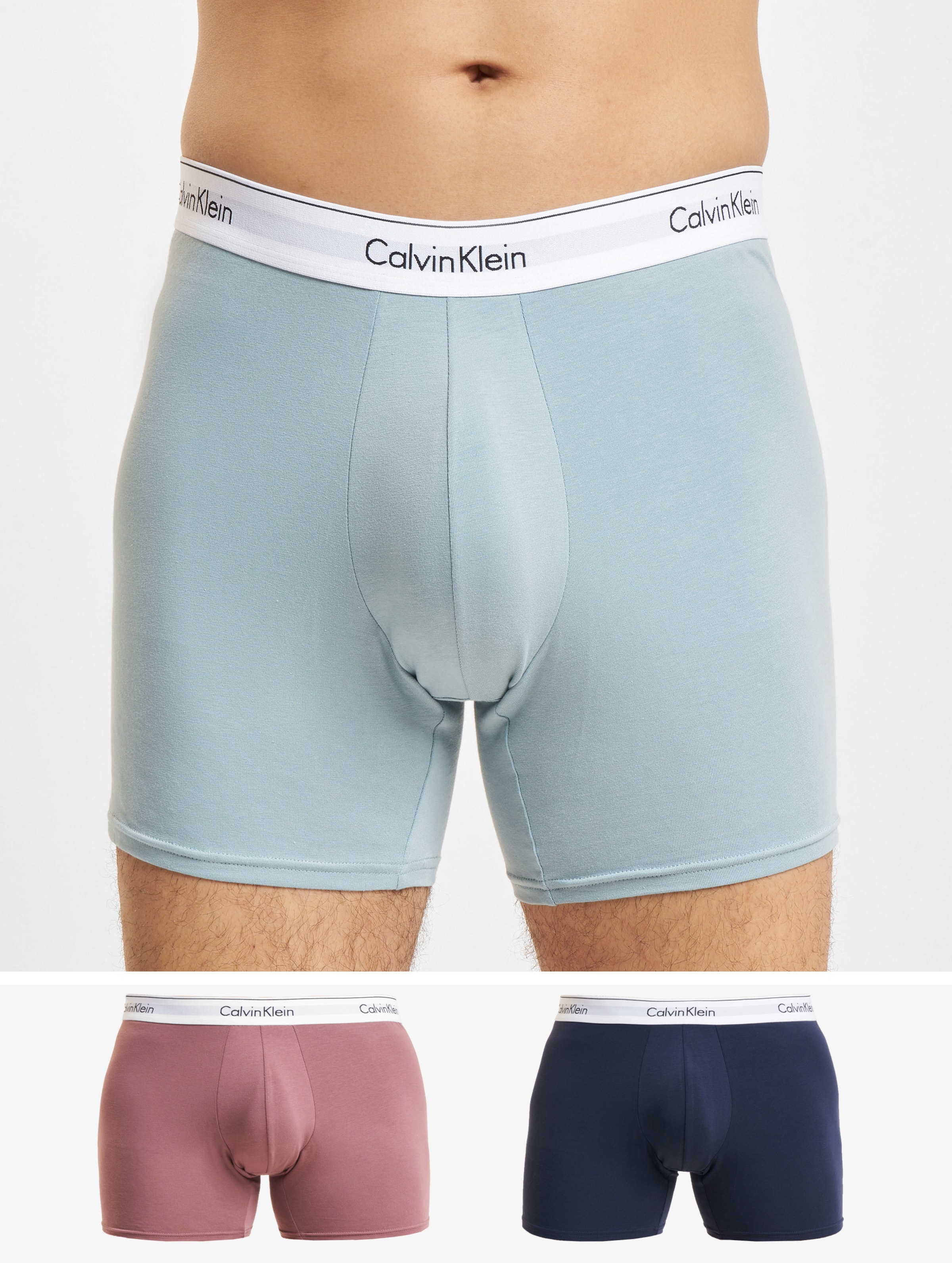 Calvin Klein Brief 3 Pack Boxershorts Männer,Unisex op kleur kleurrijk, Maat S