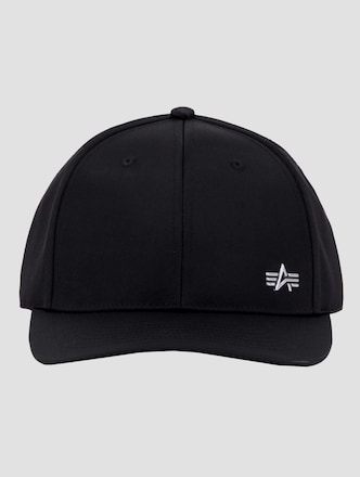 Alpha Industries Metal Label Snapback Caps