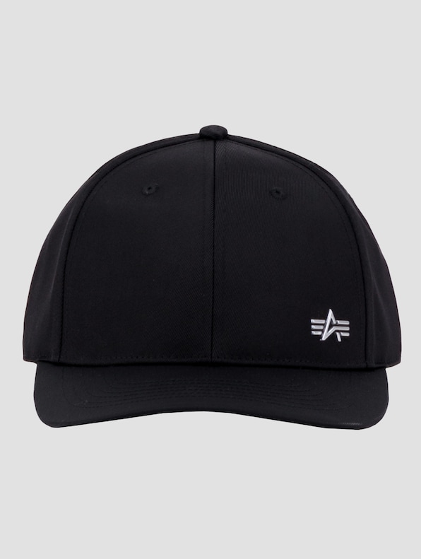 Alpha Industries Metal Label Snapback Caps-0