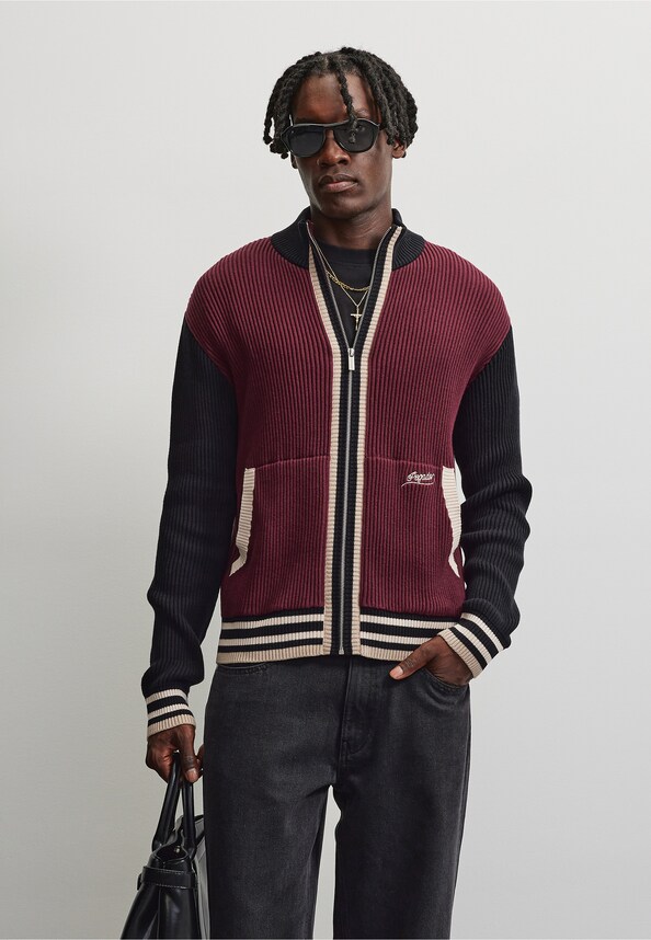Beget Heavy Knit Jacket-0