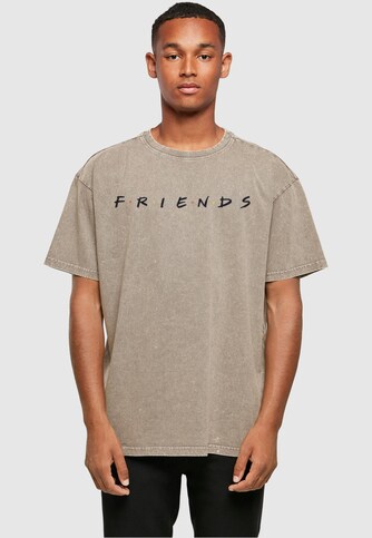 Friends - Logo Acid Washed Oversized