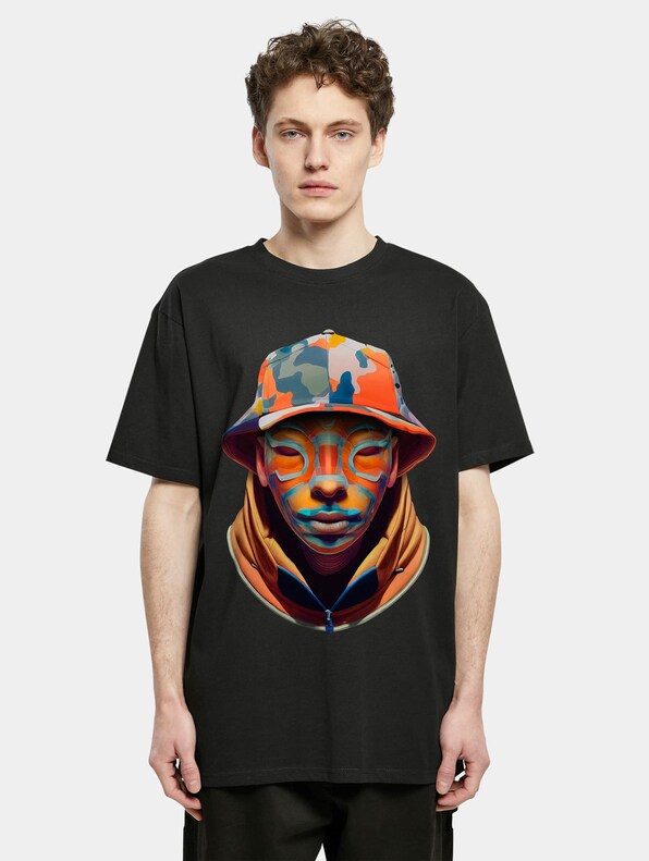 Camouflage Heavy Oversized -0