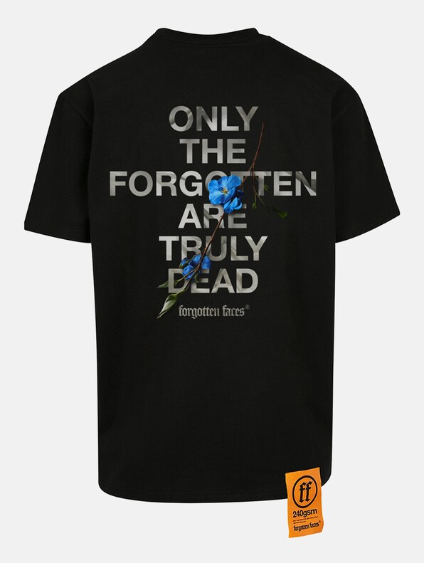 Forgotten Faces Faded Flowers Oversize T-Shirts-4
