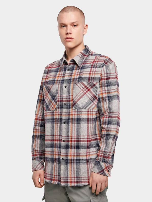 Heavy Curved Oversized Checked-0