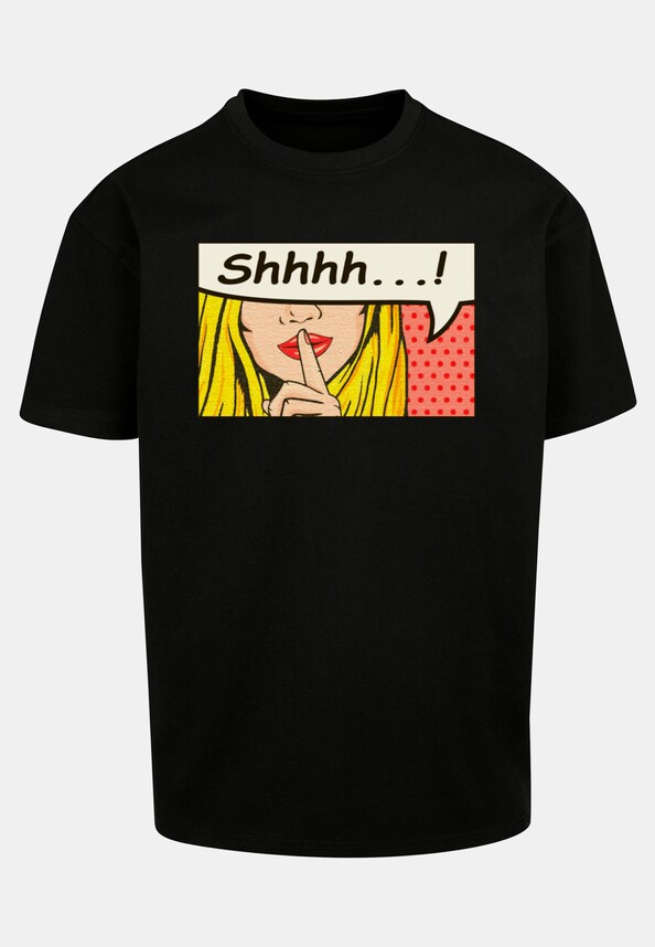 Silent Sign Comic Heavy Oversized Tee-3