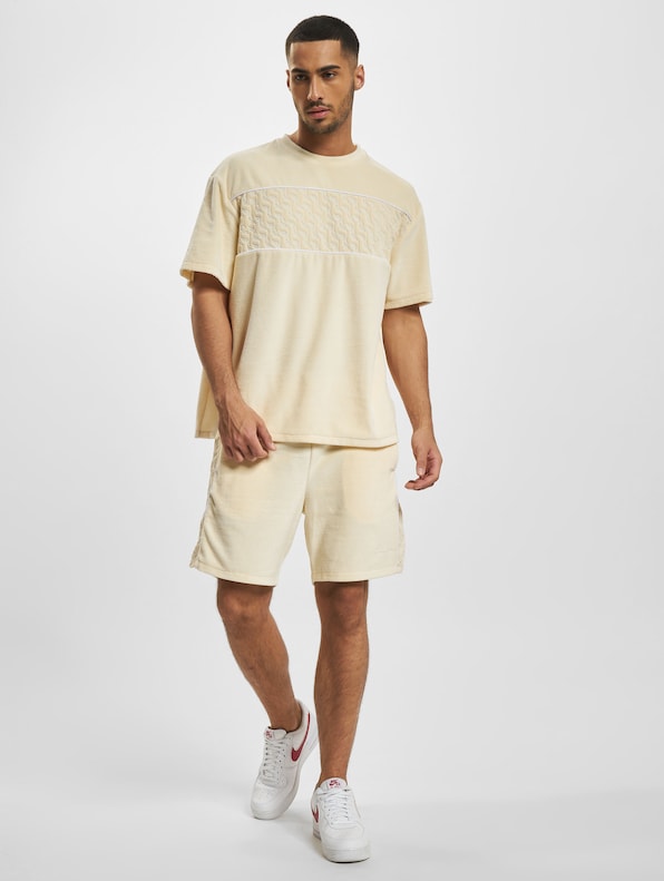 Monogram Logo Devorée Stripe Velours-4