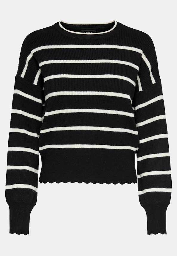 ONLIBI LIFE LS O-NECK KNT NOOS-5