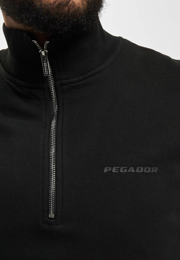 Logo Oversized Halfzip Vintage-2