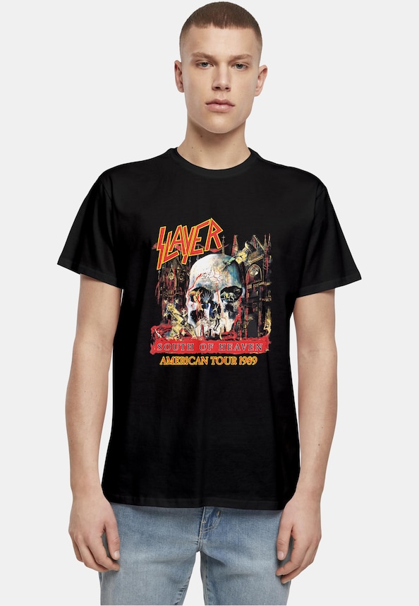 Slayer - South of Heaven Basic T-Shirt-0
