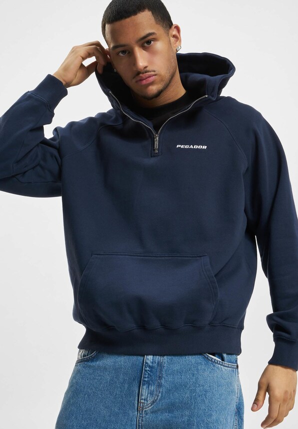 Logo Oversized Halfzip-5