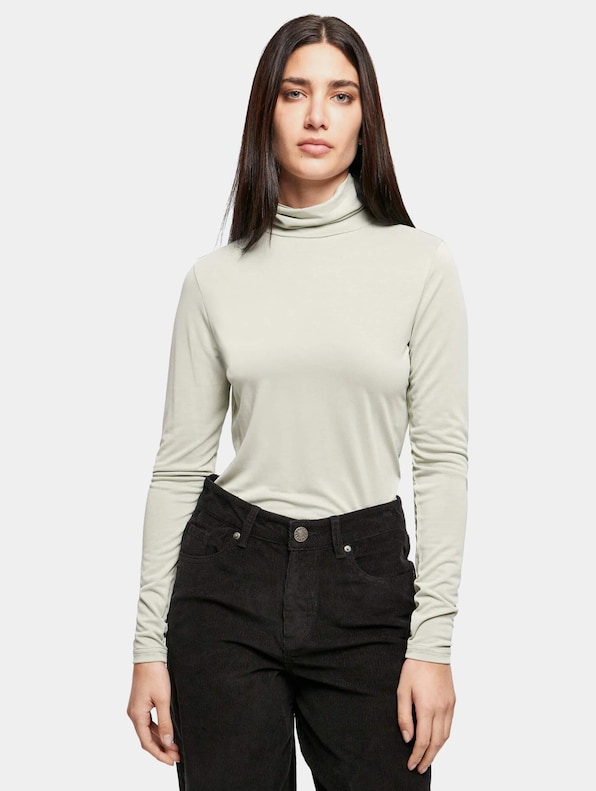 Ladies Modal Turtleneck-0