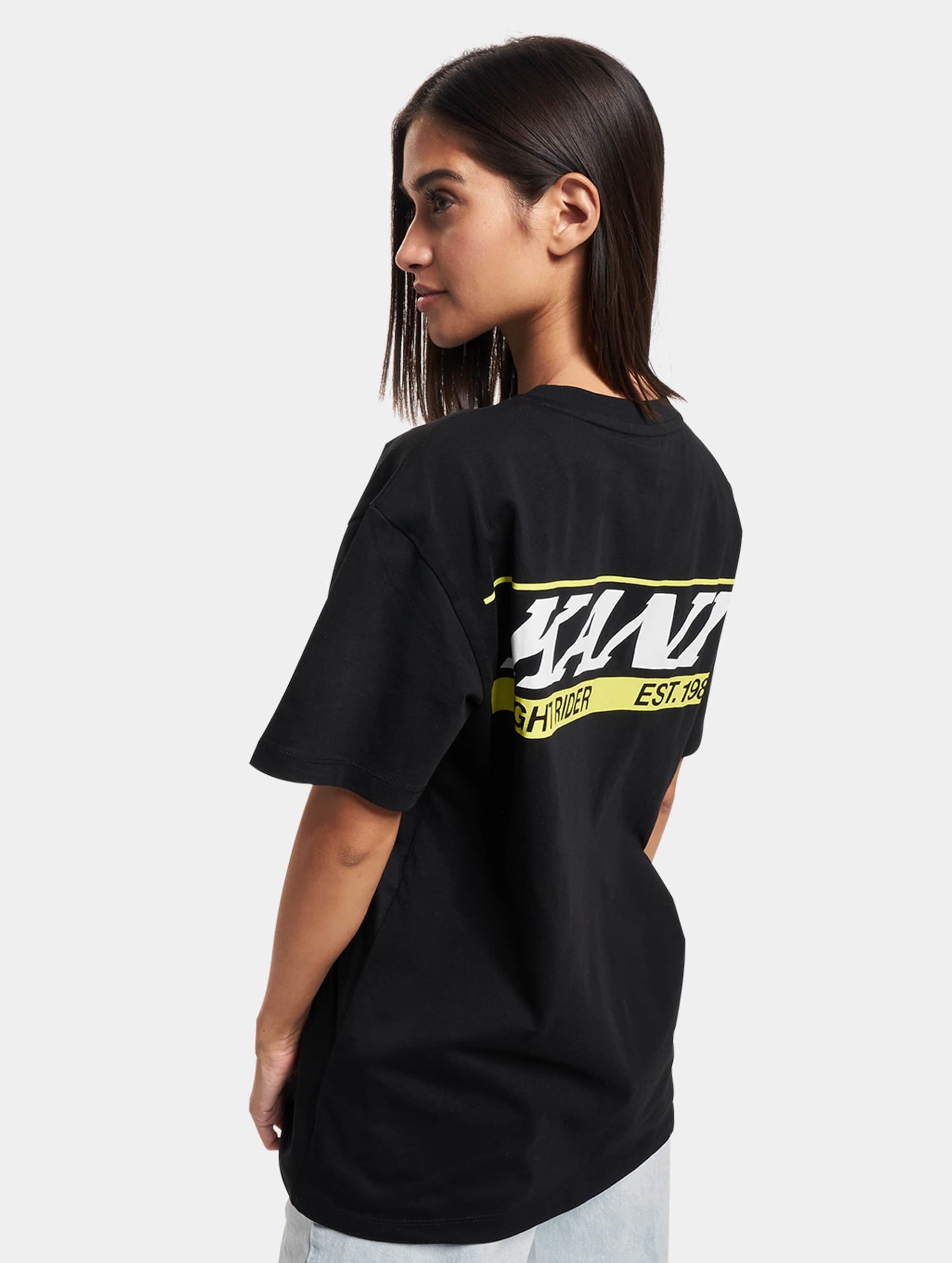 Karl Kani Small Signature Nightrider T-Shirt Vrouwen op kleur zwart, Maat M