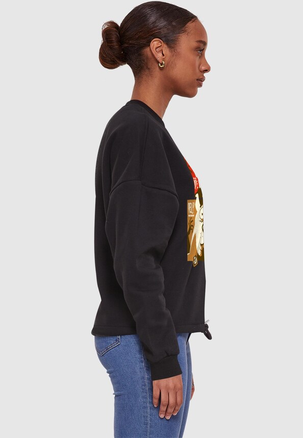 Ladies Scooby Doo - Squares Oversize Crewneck-3