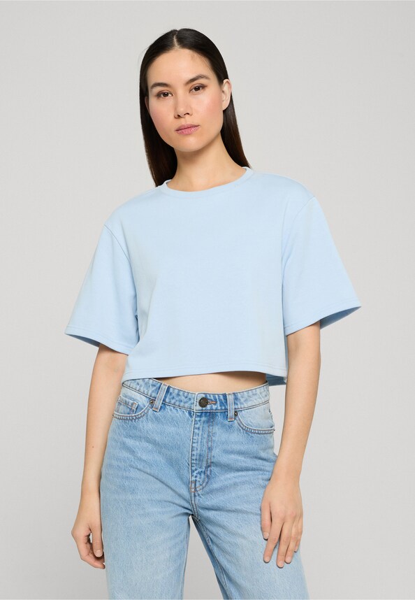 Ladies Light Terry Cropped-0