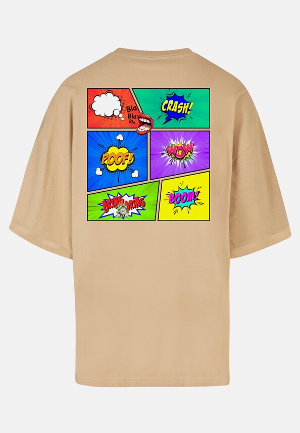 POD Book Comic Huge Tee-5