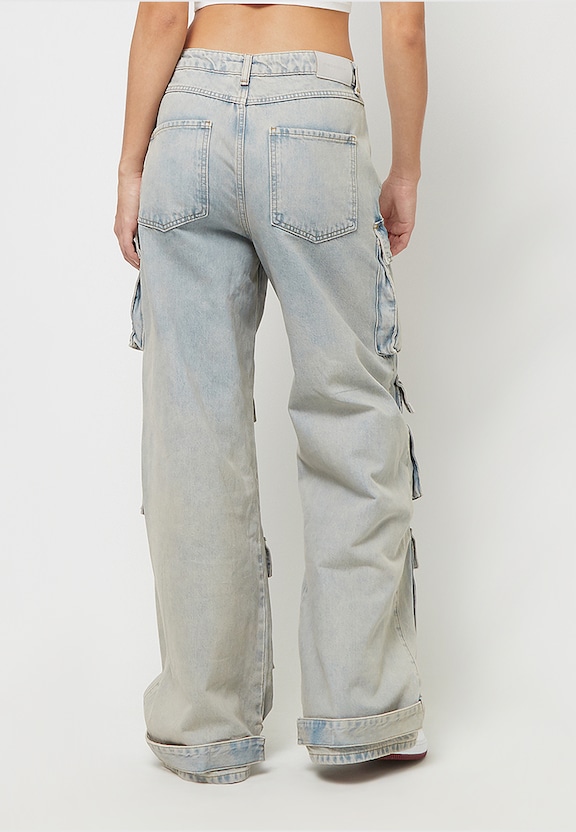 Celina High Waist Cargo Jeans-1